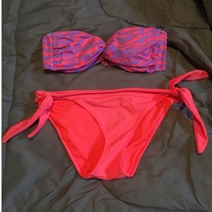 Victoria's Secret strapless Swim Suit